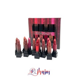 رژلب جامد هدی بیوتی کد 859 پک 12 عددی